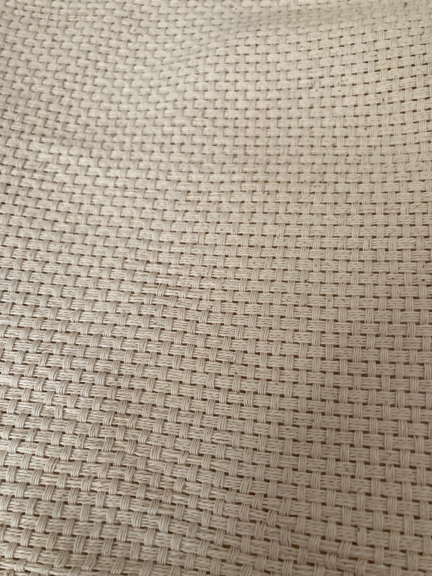MONKS CLOTH NATURAL 100% Cotton for punch needle work 1 yard piece
